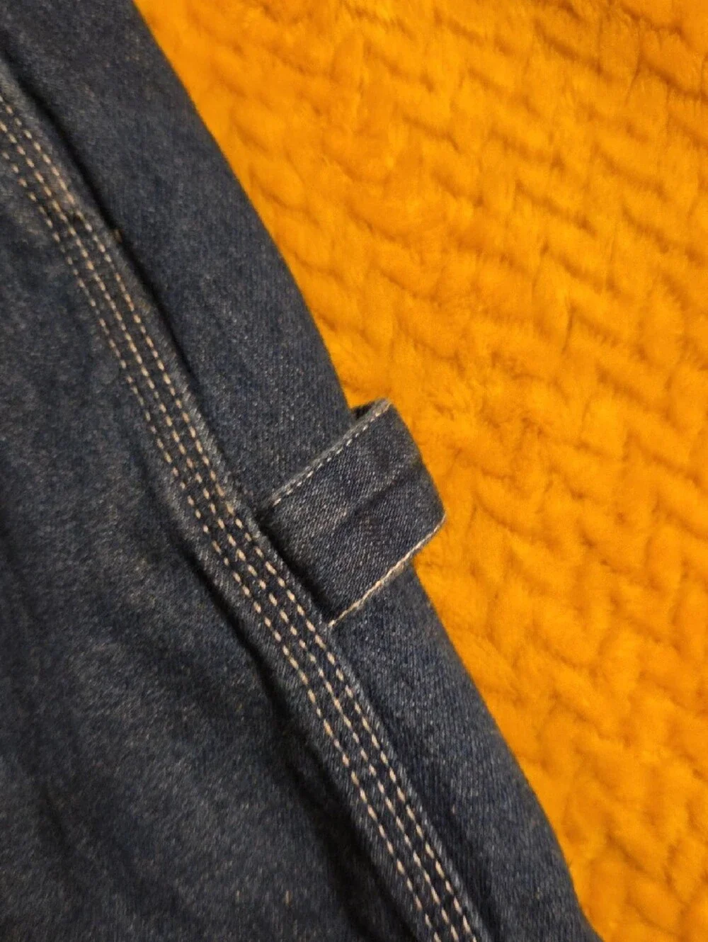 Relaxed Fit Men's Denim Overalls in Blue R Real Work wear 30